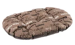 Подушка для собак і котів Ferplast Relax Cities 55 коричнева 55×36 см 82055076
