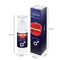 Смазка для анального секса MAI Attraction Anal for Him (50 мл) на водной основе с феромонами - мініатюра 4