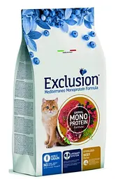Сухий корм Exclusion Cat Sterilized Beef для стерилізованих котів з яловичиною 12 кг