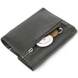 Жіночий гаманець середнього розміру з натуральної шкіри ST Leather 12х14х2 см acs0029649 - мініатюра 8
