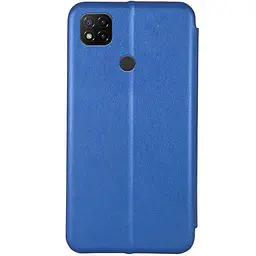 Шкіряний чохол-книжка Epik Classy для Xiaomi Redmi 9C / 10A Синій - мініатюра 3