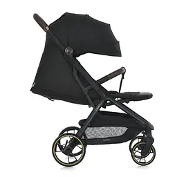 Коляска дитяча прогулянкова BEYA ME 1127-G Black - мініатюра 4