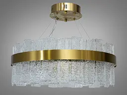 Світильник підвісний LED Diasha 817/500BR 110W, 6050 лм, бронза, регульована висота, для коридору