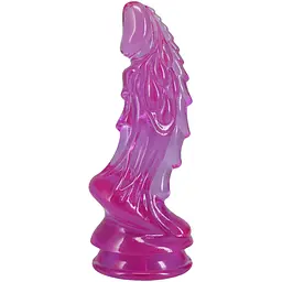 Фентезійний фалоімітатор Doc Johnson Crystal Jellies Invader 8.5 Inch, 21.6 см