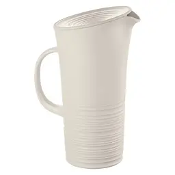 Глечик з кришкою Guzzini Tierra 181701156 1.8 л молочно-белый