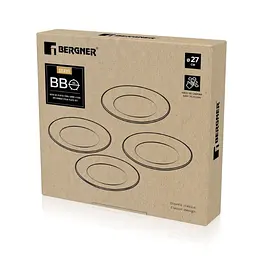 Столовий сервіз для стейків Bergner Bbq 4 предмета (BG-50106-BK) - мініатюра 4