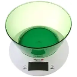 Весы кухонные с чашей ViLgrand VKS-533C Green