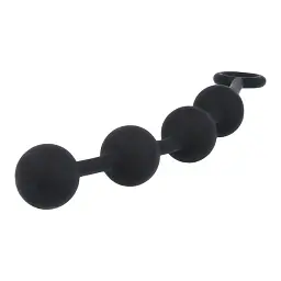 Анальний ланцюжок Nexus Excite Medium Anal Beads 23 см (чорний) - мініатюра 3