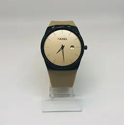 Наручний кварцовий годинник Skmei 1509 коричневий - мініатюра 6