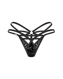 Стрінги Obsessive Keira Lise, L/XL (чорний) - мініатюра 4