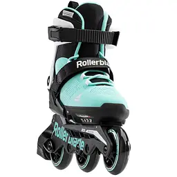 Дитячі ролики Rollerblade Microblade 3WD 28-32 Білий-Блакитний - мініатюра 5