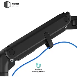 Кронштейн QUBE 5727GB.Wall Black 5727GB.Wall - мініатюра 5