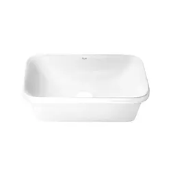 Умивальник Qtap Scorpio врізний прямокутний 500x380x145 мм White + донний клапан PU02, Білий - мініатюра 3