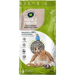 Наповнювач для дрібних тварин Back2Nature Small Animal Bedding&Litter 30 л