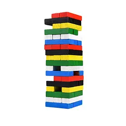 Настільна гра "TOWER MINI" 31064, 54 бруска, кубик - мініатюра 3