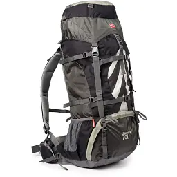 Рюкзак туристичний Naturehike NH70B070-B 70+5 л Black/Grey (6927595709009) - мініатюра 2