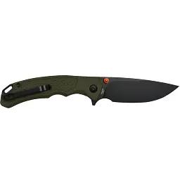Ніж Artisan Tradition V2 Black Blade Green - мініатюра 2