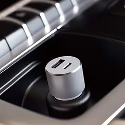 Автомобільний зарядний пристрій Satechi Car Charger Type-C PD 72W Silver (ST-TCPDCCS) - мініатюра 5