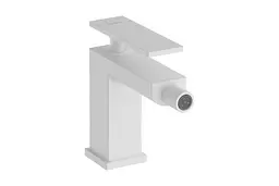 Змішувач для біде Hansgrohe Tecturis E з донним клапаном matt white 73200700
