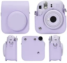 Чохол для фотоапарата Fujifilm Instax Mini 12 Фіолетовий - мініатюра 3