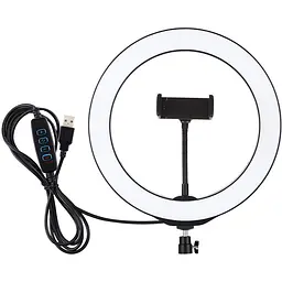 Кільцева USB LED лампа Puluz PU397 10.2