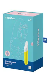 Віброкуля Satisfyer Ultra Power Bullet 7, 13, 5х2,4 см. (жовта) - мініатюра 2