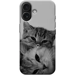 Чохол Demsky Grey cats для Apple iPhone 17 (6.3)