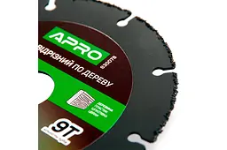 Диск відрізний по дереву APRO 125 x 22.2 мм x 9T PRO - мініатюра 3