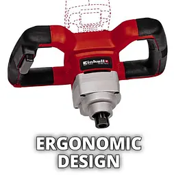 Міксер будівельний акумуляторний TE-MX 18LI - Solo PXC 18В Einhell teh0026232 - мініатюра 3