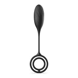 Вібратор Kinky 3 в 1: ерекційне кільце з масажером простати, вібратор для пар, віброяйце (без пульту ДК)