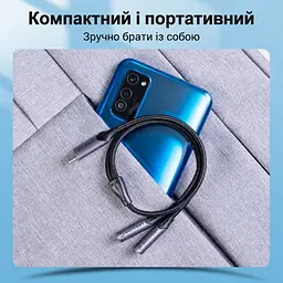 Адаптер-розгалужувач для гарнітури Vention кабель завдовжки 0,3 м ЦАП DAC штекер USB-C на гніздо 3,5 мм для аудіо та окреме гніздо 3,5 мм для мікрофона джерело має підтримувати передавання аудіо через USB-C для мобільного караоке та прямих трансляцій для відеочатів сірий (BGPHY) - мініатюра 11