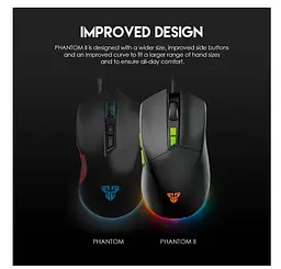 Ігрова миша Fantech VX-6 PHANTOMII 60IPS, 20G, 7200DPI Black - мініатюра 6