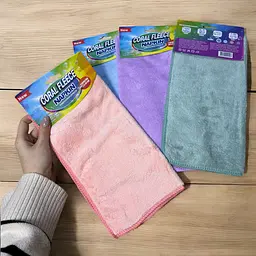 Набір кухонних рушників LeLit Coral fleece 30х30 см 4 шт. (le2000000300009) - мініатюра 5