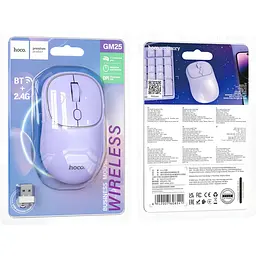 Миша Hoco GM25 Romantic Purple [136121] - мініатюра 2