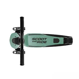 Самокат Scoot and Ride Highwaykick-5 з колесами що світяться зелений (SR-190117-FOREST) - мініатюра 2