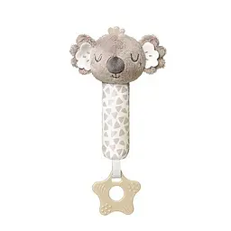 Іграшка з пищалкою та прорізувачем Коала Коко BabyOno 1633 Різнокольоровий shop (5901435416884) - мініатюра 1