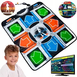 Танцювальний килимок USB для ПК комп'ютера PC Dance mat Dance Pad покращений з CD - мініатюра 5