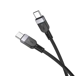 Кабель Hoco X109 Type-C to Type-C PD 60W 3 м чорний - мініатюра 1