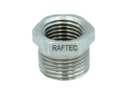 Футорка RAFTEC 3/8"Зх1/4"В латунь, ЗВ, DN10х8, нікель, F005001
