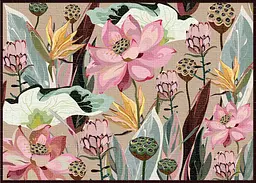Пазли тришарові Interdruk Flowers 2, 1000 елементів - мініатюра 3