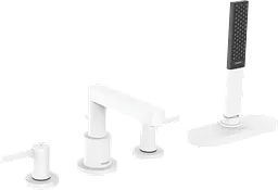 Змішувач для ванни Hansgrohe Finoris 76444700 білий матовий