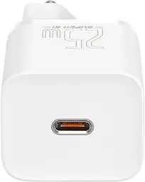 Зарядний пристрій Baseus Super Si Quick Charger 1C 25W EU white (CCSP020102) - мініатюра 4