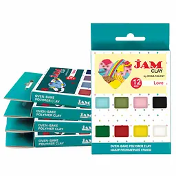 Набір пластики Love 12×20г Jam Clay ROSA Talent [CD] - мініатюра 2