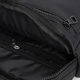 Сумка чоловіча Monsen C1PI879bl-black 25х21х7 см Чорний - мініатюра 5