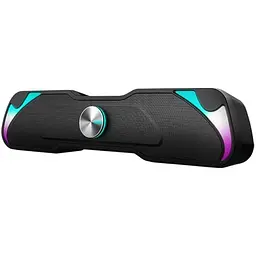 Акустична система колонка саундбар 2.0 XTRIKE ME з підсвічуванням SK-406 6Вт LED USB