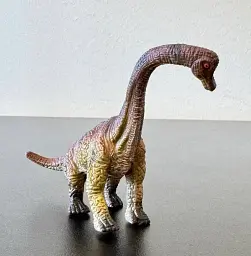 Фігурка динозавра Брахіозавр з помаранчевими очима, Dino Toys - мініатюра 4