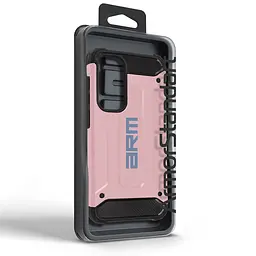 Чехол для Samsung Galaxy S24 FE 5G (SM-S721), Panzer, розовый, противоударный, бронированный, милитари, панель-накладка, защита всего корпуса, защита дисплея и камеры, термополиуретан (TPU) + поликарбонат (PC), ArmorStandart (ARM76923) - мініатюра 7