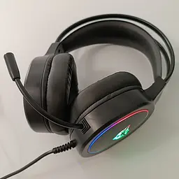 Навушники ігрові G607 USB з мікрофоном/регулюванням гучності та RGB підсвічуванням - мініатюра 2