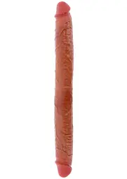 Фалоімітатор Get Real Foreskin D-Dong, 46 см (коричневий)