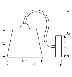 Бра Candellux 21-70739 LUK - мініатюра 4